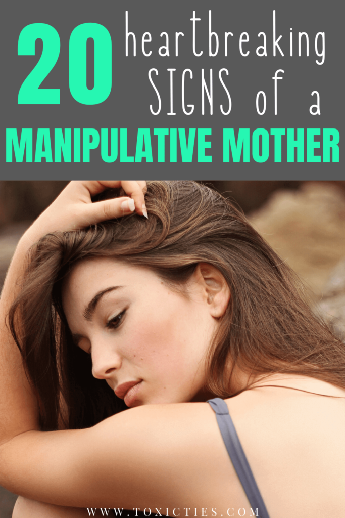 Manipulative in is and controlling my mother law When You