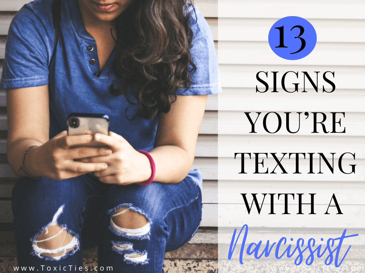 Why do narcissists ignore texts