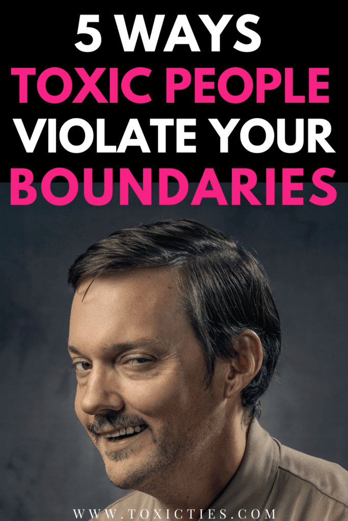 Difficult or #toxicrelationships need strong, clear #boundaries. Here are 5 types of boundaries you need to set when you're dealing with #toxicpeople.