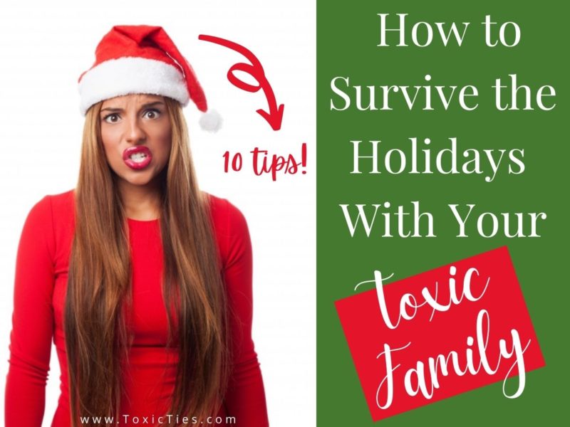 Are you dreading the holidays this year because of toxic family members? Here is a roadmap to surviving the holiday hustle stress-free.
