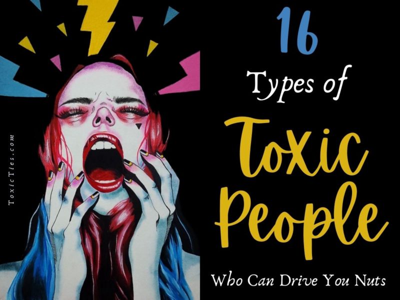 toxic people types