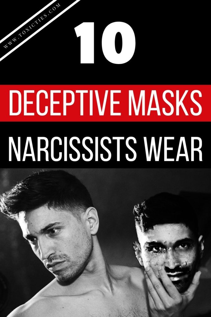 #Narcissists wear many masks. So let's look at some of the most common disguises these chameleons use, and how you can spot them. #narcissism #narcissisticabuse #narcissisticsupply #narcissistredflags