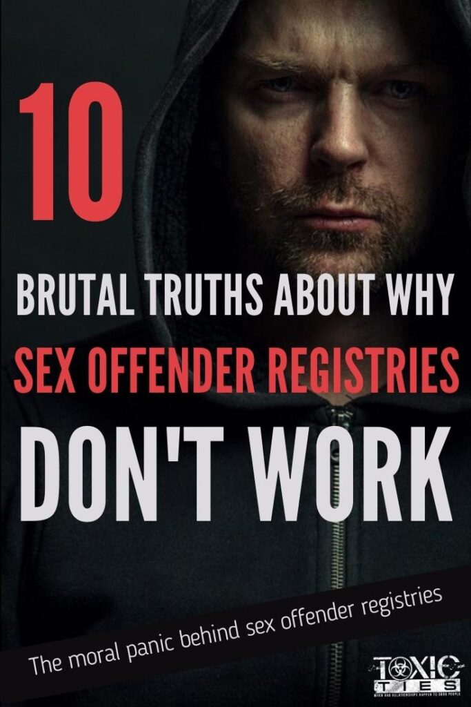 As the recent data undeniably shows, sex offender registries don't work to prevent sex crimes. This blog post reveals 10 brutal reasons why. #sexcrime #sexoffender #sexoffenderregistries